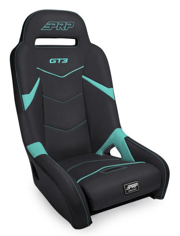 PRP GT3 Suspension Seat - Black/Teal - A7301-PORXP-238