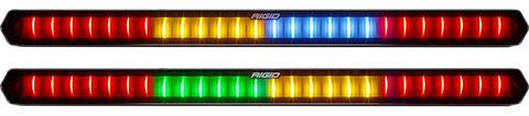 Rigid Industries 28in Chase Light Bar Universal - Rear Facing 27 Mode 5 Color LED Light Bar - 901802
