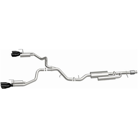 MagnaFlow 2021 Chevrolet Tahoe V8 5.3L Street Series Cat-Back Exhaust - Black Chrome Tips - 19541