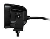 Hella Universal Black Magic 3.2in L.E.D. Cube Kit - Flood Beam (Long Range) - 358176821