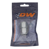 DeatschWerks 8AN Female Flare To 8AN Flare Female Swivel - Anodized Titanium - 6-02-0210