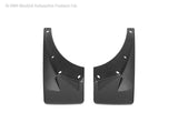 WeatherTech 07+ Chevrolet Avalanche No Drill Mudflaps - Black - 110008