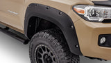 Bushwacker 16-18 Toyota Tacoma Pocket Style Flares 2pc 60.5/73.7in Bed - Black - 30047-02