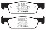 EBC 2016-2017 Smart Fortwo 0.9L Turbo Yellowstuff Front Brake Pads - DP42146R