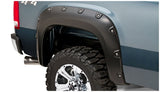 Bushwacker 07-10 GMC Sierra 3500 Fleetside Boss Pocket Style Flares 4pc Excludes Dually - Black - 40943-02