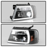 Spyder Ford F-150 04-08 High-Power LED Headlights - Black PRO-YD-FF15004PL-BK - 5088161