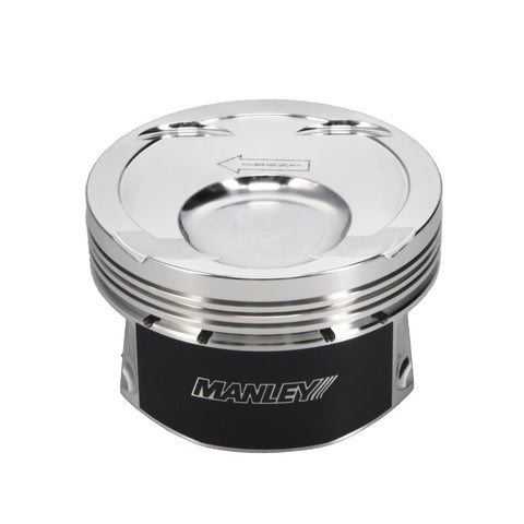 Manley Ford 3.5L Ecoboost 3.642in Bore 1.239in Comp Height -8.5cc Dish Extreme Duty Piston Set - 594800CE-6