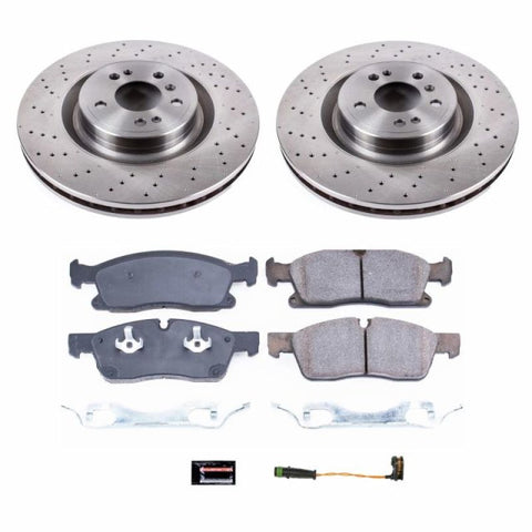 Power Stop 2016 Mercedes-Benz GLE300d Front Autospecialty Brake Kit - KOE6883
