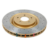 DBA 08+ EVO X Front Drilled & Slotted 4000 Series Rotor - 42224XS