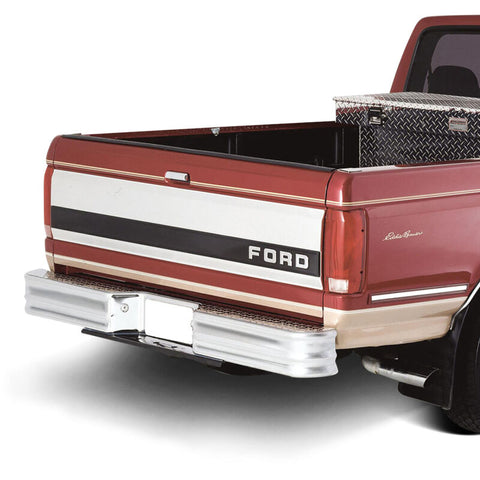 Westin/Fey 67-96 F-Series Style Side / 97-98 F-250/350 HD Diamondstep Universal Bumper - Chrome - 21000