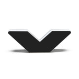 ORACLE Lighting Universal Illuminated LED Letter Badges - Matte Blk Surface Finish - V - 3141-V-001