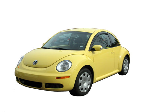 AVS 98-10 Volkswagen Beetle Ventvisor Outside Mount Window Deflectors 2pc - Smoke - 92034