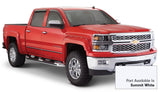 Bushwacker 16-18 Chevy Silverado 1500 Fleetside Pocket Style Flares 4pc - Summit White - 40957-14