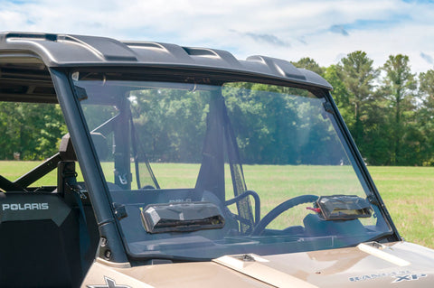 Seizmik 15-23 Polaris Ranger 500/ 570/ EV Mid-Size Pro-fit Tool-Less Windshield Vented Poly UV - 50-50227KIT