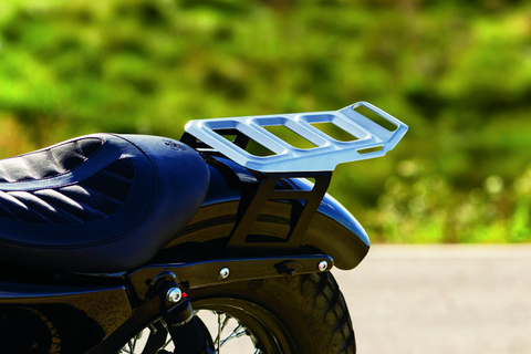 Kuryakyn Dillinger Luggage Rack Silver - 6664