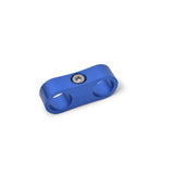 Russell Hose Separator For -12 Braided Hose Blue Anodize (2 Pack) - 654332