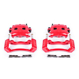 Power Stop 02-05 Dodge Ram 1500 Front Red Calipers w/Brackets - Pair - S4832