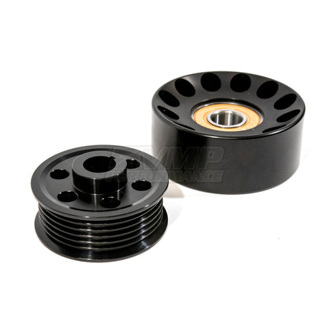 VMP Performance 05-08 Ford Mustang 4.6L 2.49in Roush M90 Keyed Pulley & 90mm Idler Pak - VMP-249KW90