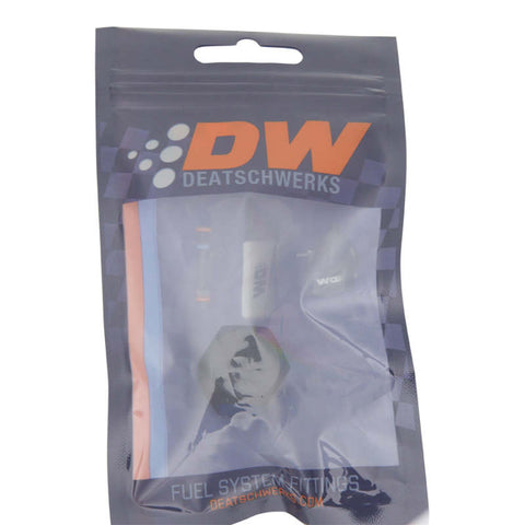 DeatschWerks 8AN Female Flare Cap - Anodized Matte Black - 6-02-0715-B