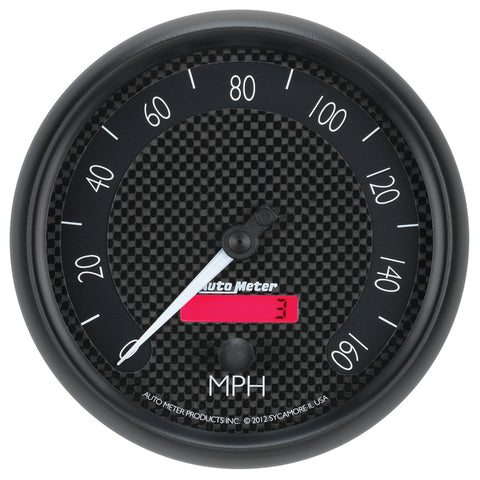 Autometer GT Series 5in In Dash 0-160 MPH Electronic Programmable Speedometer - 8089