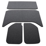 DEI 11-18 Jeep Wrangler JK 4-Door Boom Mat Headliner - 4 Piece - Black - 50137