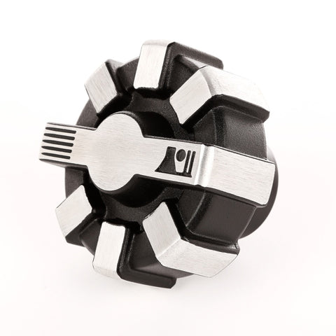 Rugged Ridge 01-20 Jeep Wrangler JK/JL / 2020 Gladiator JT Brushed Aluminum Elite Fuel Cap - 11229.11