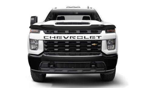 AVS 20-22 Chevrolet Silverado 2500 / 3500 HD Bugflector II High Profile Hood Shield - Smoke - 25711