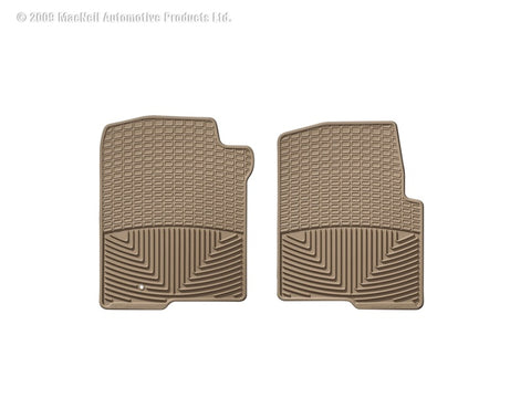 WeatherTech 04-08 Ford F150 Ext Cab Front Rubber Mats - Tan - W42TN
