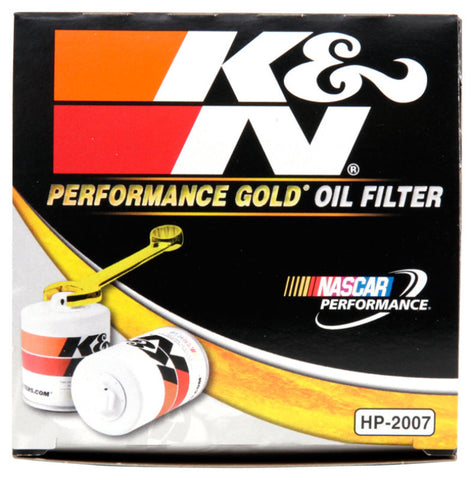 K&N Oil Filter OIL FILTER; AUTOMOTIVE - HP-2007