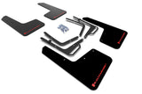 Rally Armor 17-20 Ford F-150 Raptor Black UR Mud Flap w/ Red Logo - MF53-UR-BLK/RD