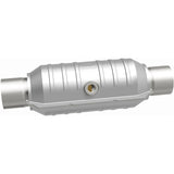 MagnaFlow Conv Univ 2.25in Inlet/Outlet Center/Center Round 11in Body L x 5.125in W x 15in Overall L - 51355