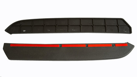 Roush Side Splitter KitRear LH & RH Black Stipple Finish - 421405