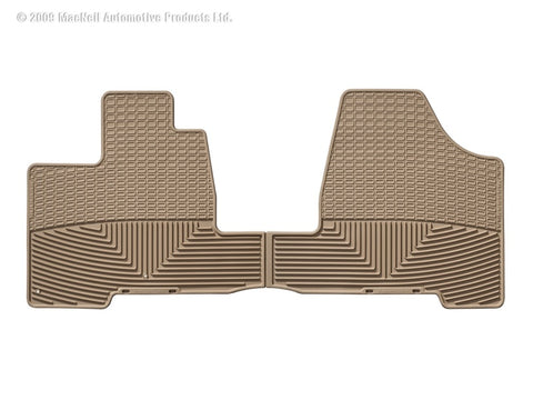 WeatherTech 04-10 Toyota Sienna Front Rubber Mats - Tan - W41TN