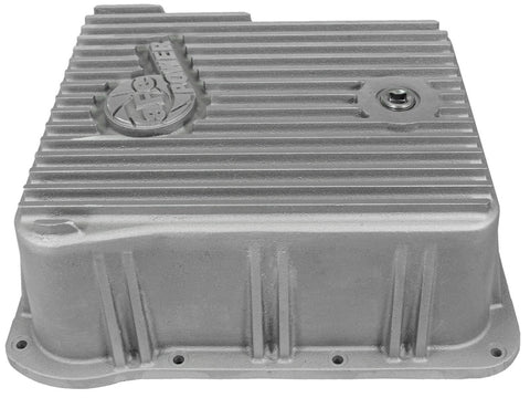 aFe Transmission Pan Cover (Raw); GM Diesel Trucks 01-14 V8-6.6L (td) - 46-70070