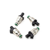 DeatschWerks Universal 1800cc Low Impedance 14mm Upper Injector - Set of 4 - 42M-14-1800-4