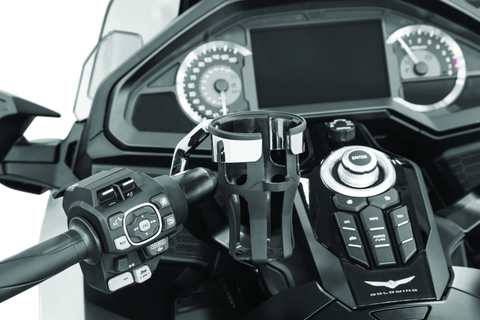 Kuryakyn Reflex Drink Handlebar Honda Goldwing DCT Left Side Mount Chrome - 6494