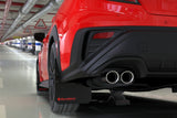 Rally Armor 22-26 Subaru WRX Black UR Mud Flap Altered Font Met. Blk Logo - MF92-UR-BLK/MBK-X