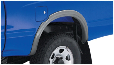 Bushwacker 95-04 Toyota Tacoma Fleetside Extend-A-Fender Style Flares 2pc w/ 4WD Only - Black - 31030-11