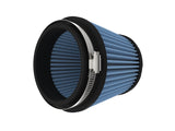 aFe POWER Universal Clamp-On Air Filter w/ D2 Dura-Dry Media - 4.5in F x 6in B x 4.75in T x 5in H - 21-45505V