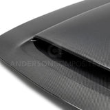 Anderson Composites 2018 Dodge Demon Type-OE Carbon Fiber Hood - AC-HD18DGCHDM-OE
