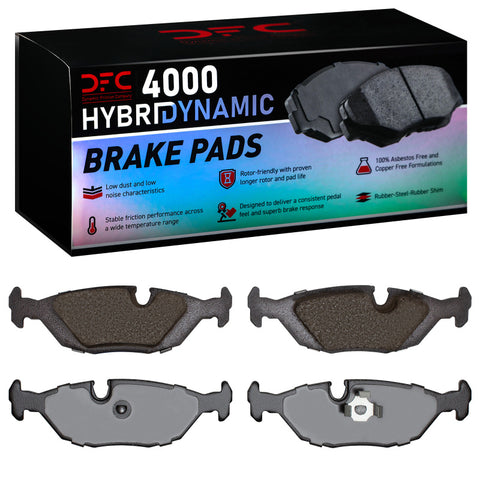 DFC 81-91 BMW Z1 Rear 4000 Hybridynamic Brake Pads - 4000-0279-00