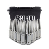 Mishimoto Mishimoto Steel Spiked Lug Nuts M14 x 1.5 24pc Set Chrome - MMLG-SP1415-24CH