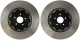StopTech 91-95 NSX AeroRotor Direct Replacement 2-piece Slotted Front Rotor Pair - 81.055.9911