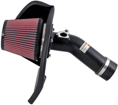K&N 08-11 WRX/STi Black Typhoon Short Ram Intake - 69-8004TTK