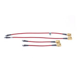 Power Stop 09-15 Nissan GT-R Front & Rear SS Braided Brake Hose Kit - BH00086