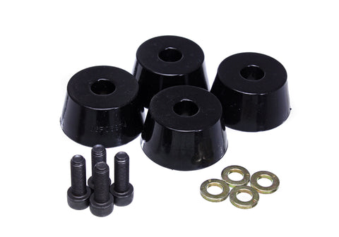 Energy Suspension 96-02 Toyota 4Runner Front Hyper Flex Bump Stop Set - Black - 8.9103G