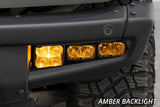 Diode Dynamics 2021 Ford Bronco Stage Series Fog Pocket Kit - Yellow Pro - DD7181