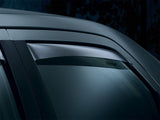 WeatherTech 2015+ Audi A3 Sedan Rear Side Window Deflectors - Light Smoke - 71754