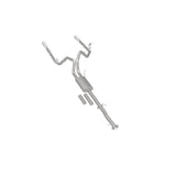 MagnaFlow Stainless Cat-Back Exhaust 2015 Chevy Silverado 2500HD 6.0L Dual Split Rear Exit 4in - 19027