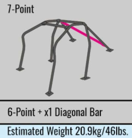 Cusco DC2 Roll Cage 7P DC2 integra (S/O / No Cancel) - 320 261 F